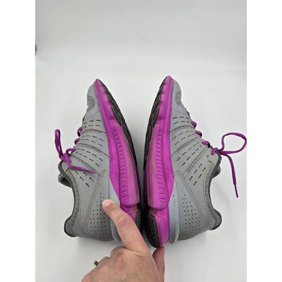 Under Armour Women's Micro G Speed Swift Steel Running Purple Shoes Sz 11 - Picture 6 of 10